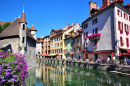 Vieille ville d'Annecy, France