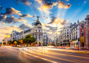 Madrid, Paysage urbain d'Espagne