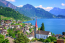 Weggis, Lac de Lucerne, Suisse