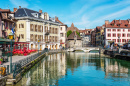 Vieille ville d'Annecy, France