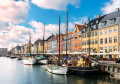 Front de mer de Nyhavn, Copenhague, Danemark