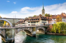 Porte basse du pont de Bern, Suisse