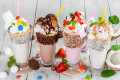 Quatre Milkshakes