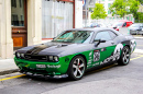 Dodge Challenger dans les rues de Genève