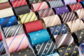 Cravates au marché