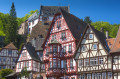Maisons à colombages, Miltenberg, Allemagne