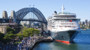 Le Queen Victoria au port de Sydney