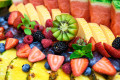 Assortiment de fruits frais