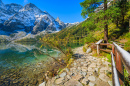 Lac de Morskie Oko, High Tatra, Pologne