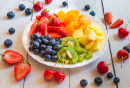 Une délicieuse salade de fruits