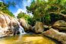 Cascades de Hin Lad, Koh Samui, Thaiïande
