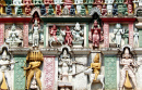 Temple de Gopuram Hindu, Inde