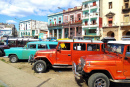 Voitures Américaines Classiques à la Havane, Cuba