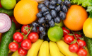 Assortiments de fruits et de légumes