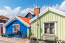 Maisons en bois à Karlskrona, Suède