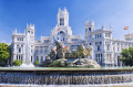 Fontaines de Cibeles à Madrid, Espagne