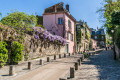 Maison sur les hauteurs de Montmartre, Paris
