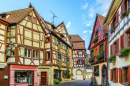 Centre-ville de Colmar, Alsace, France