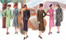 1939 Illustration de mode
