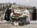 La vendeuse de fleurs sur le Pont Royal