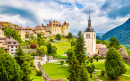 Medieval Town of Gruyeres, Switzerland