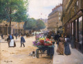 Le vendeur de fleurs, Place de la Comédie Francaise