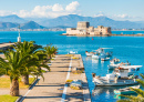 Ville de Nafplio et château de Bourtzi, Grèce
