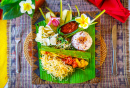 Nourriture traditionnelle de Bali