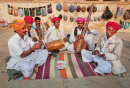 Musiciens de rue à Jodhpur, Inde