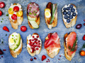 Assortiment de brushetta