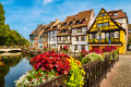 Canaux de Colmar, Alsace, France