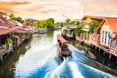 Canaux de Bangkok, Thaïlande