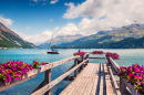 Lac de Sils, Alpes Suisse