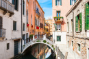Scenic Canal in Venice