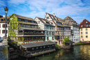 Quartier historique de la Petite France à Strasbourg