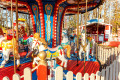Carrousel de chevaux de bois