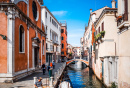 Les vielles bâtisses de Venise, Italie
