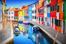 Burano, Venise, Italie