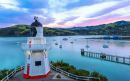 Le phare d'Akaroa, Nouvelle Zélande