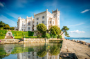 Château de Miramare, Golf de Trieste, Italie