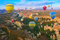 Ballons à air chaud au-dessus de Cappadocia, Turquie