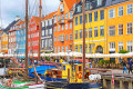 Front de mer de Nyhavn, Copenhague, Danemark