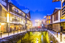 Obanazawa Ginzan Onsen, Japon