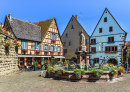 Ville de Eguisheim, Grand Est, France