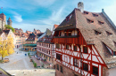 Vieille ville de Nuremberg, Allemagne