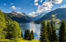 Lac de Speicher Durlassboden, Alpes Autrichiennes
