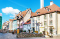 Rues du marché à Riga, Lituanie