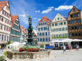 Fontaine de Neptune, Tubingen, Allemagne