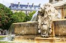 Fontaine à Paris, France