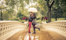 Beau couple à Central Park, New York City